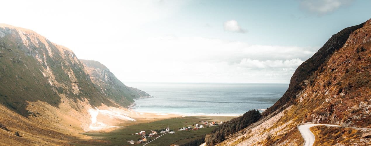 Hoddevik (Norway) - Card Background Image