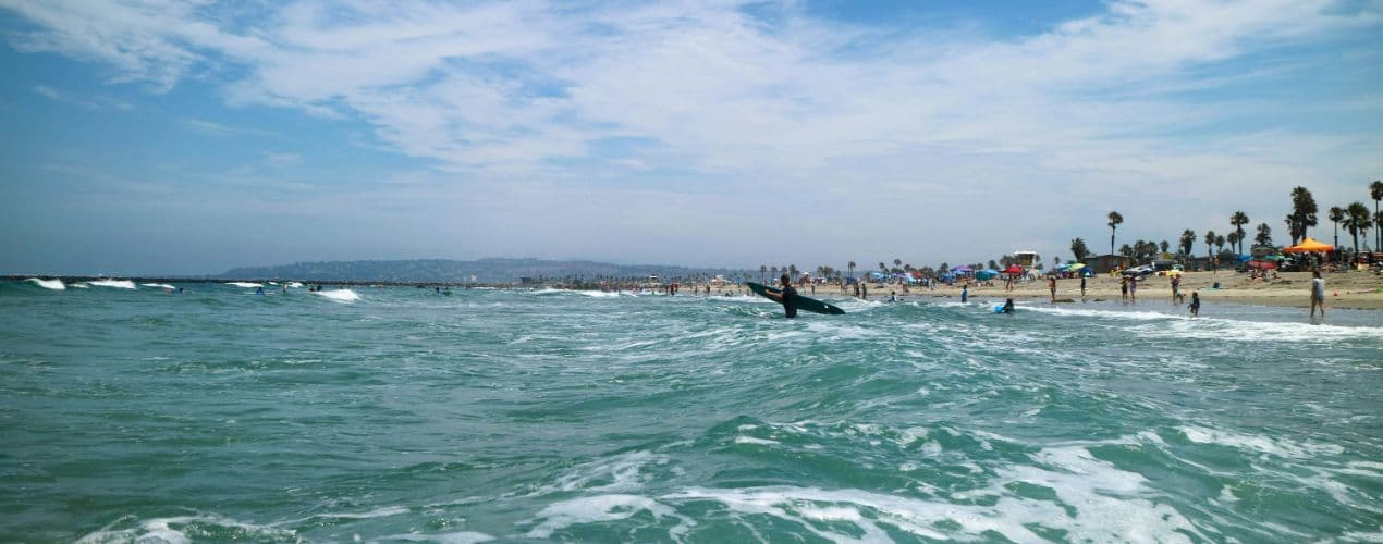 Ocean Beach - San Diego (United States) - Card Background Image