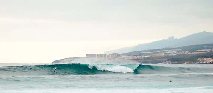 amazing surf in Tenerife