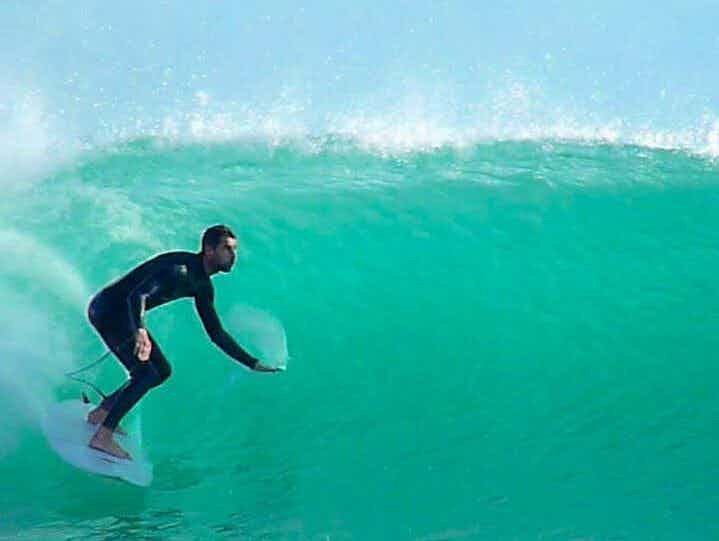 surfing in sagres