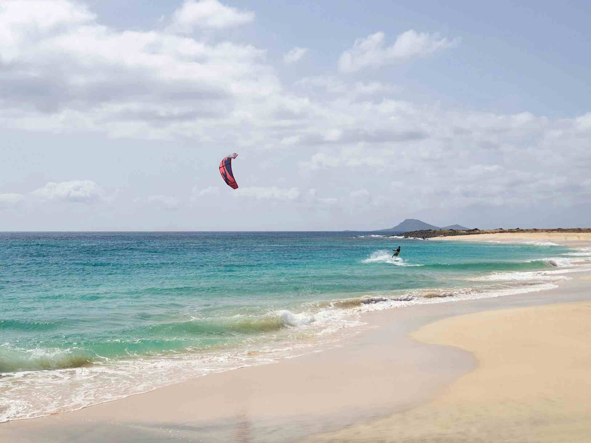 Kitesurfing in Cabo Verde