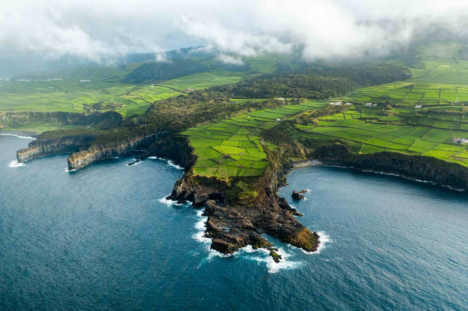 azores from above