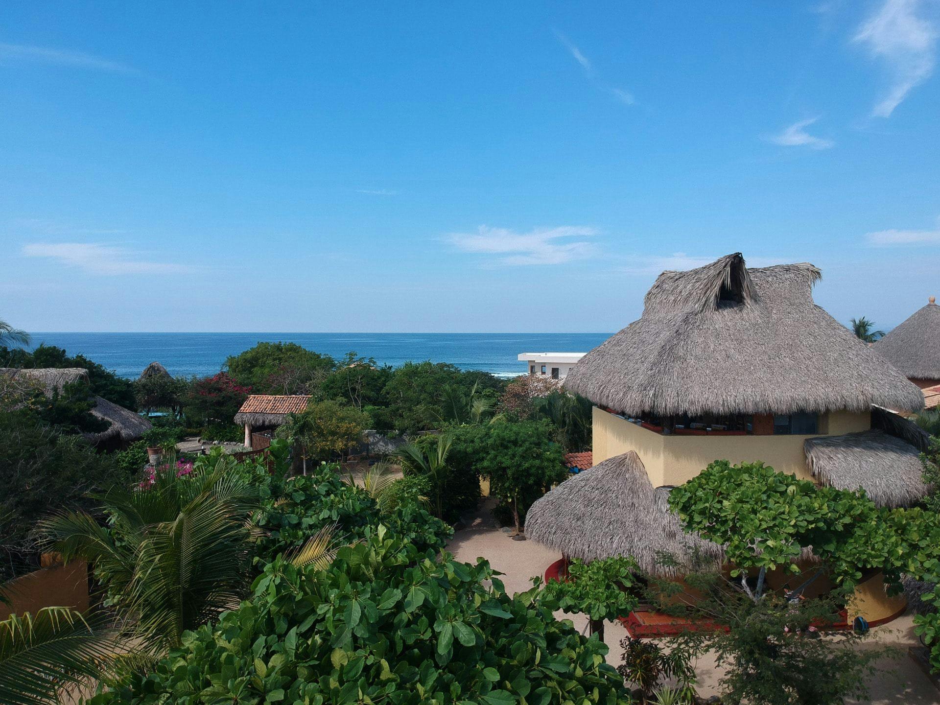 Coworking & Coliving by the surf in Trocones, Mexico at Trocones Point Hostel