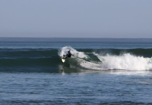 surfing in Swakopmund
