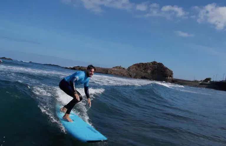 Surfing in Tenerife