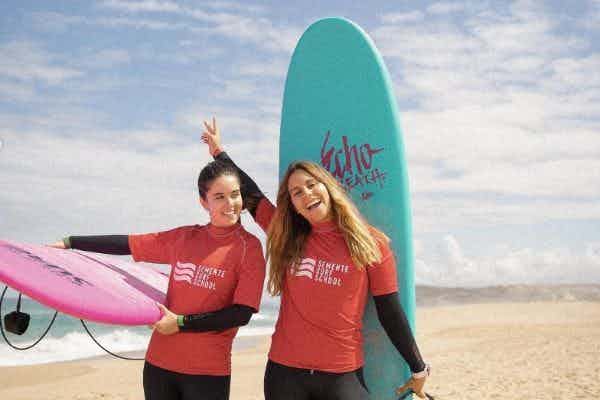 girls surf class