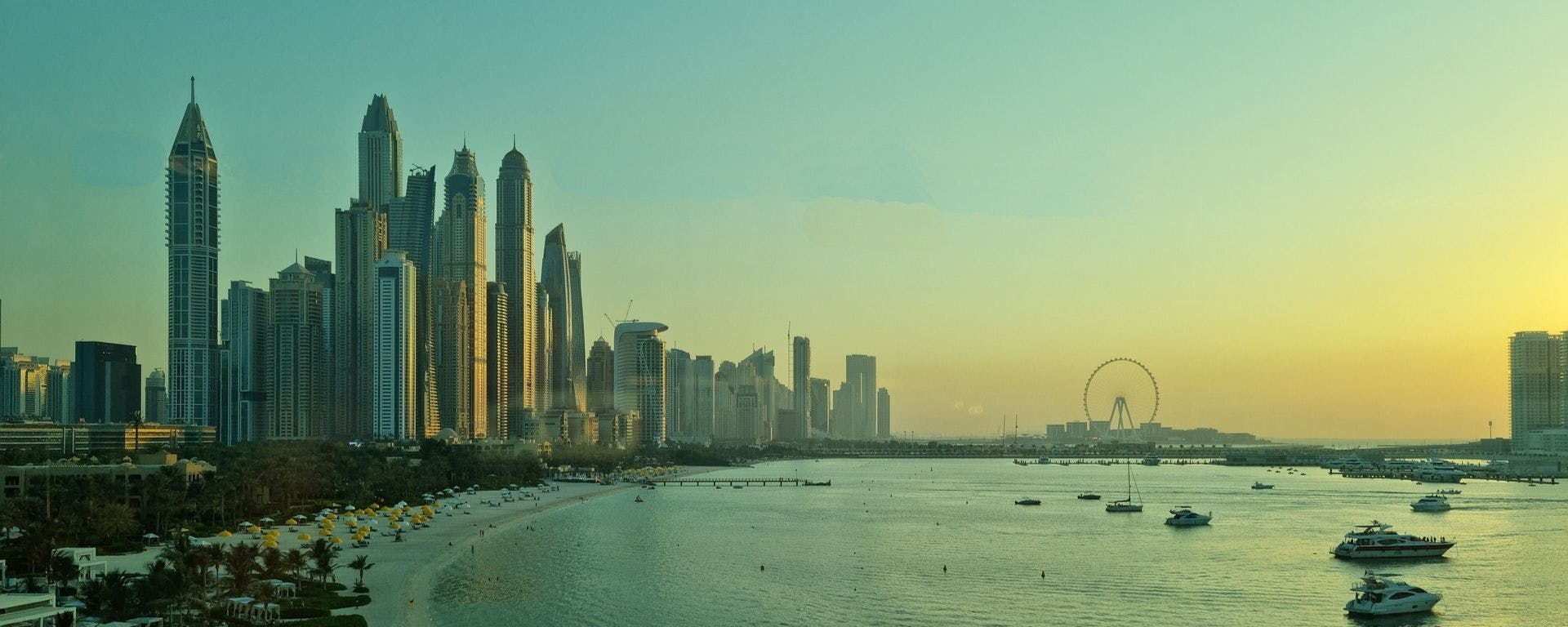 Sunset Beach (Dubai) - Card Background Image