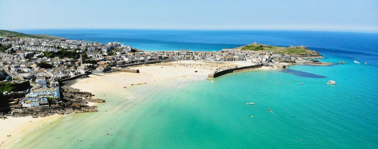 St Ives, Cornwall (England) - Card Background Image
