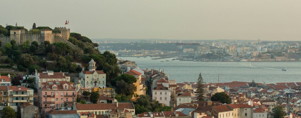 Lisbon (Portugal) - Card Background Image