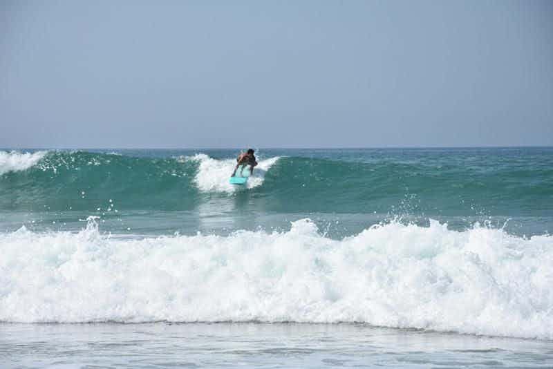 Surfing in Hossegor
